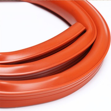 e type Has a Long Service Life Rubber Heat-resistant Tasteless Silicone sealing strips for cold storage